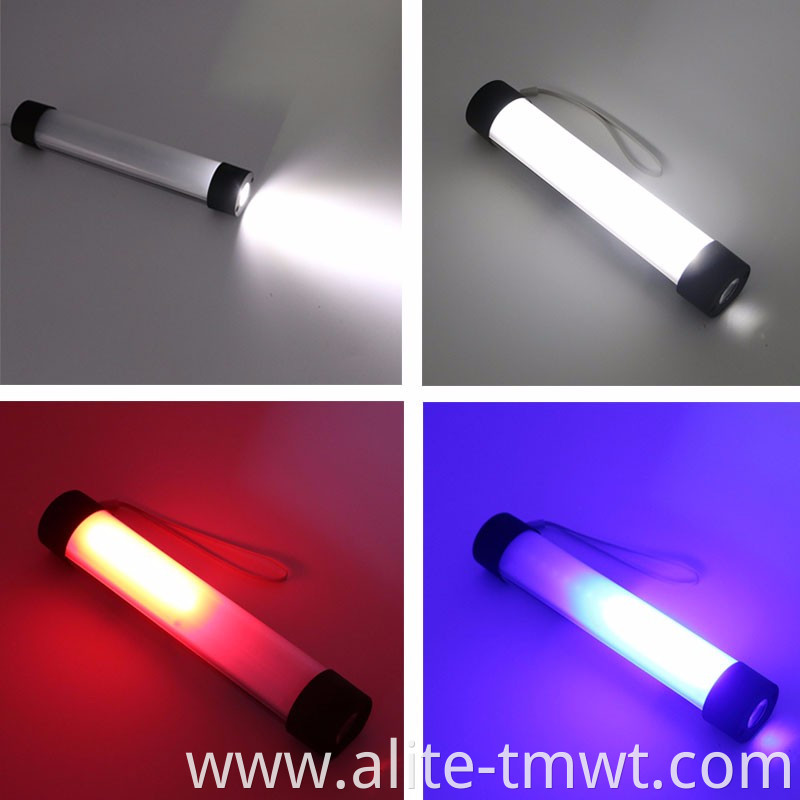 Alite LED Tube Magnetic Light Work Lights Camping Lantern USB Rechargeable Portable Battery Powered Lights For Rent Camping